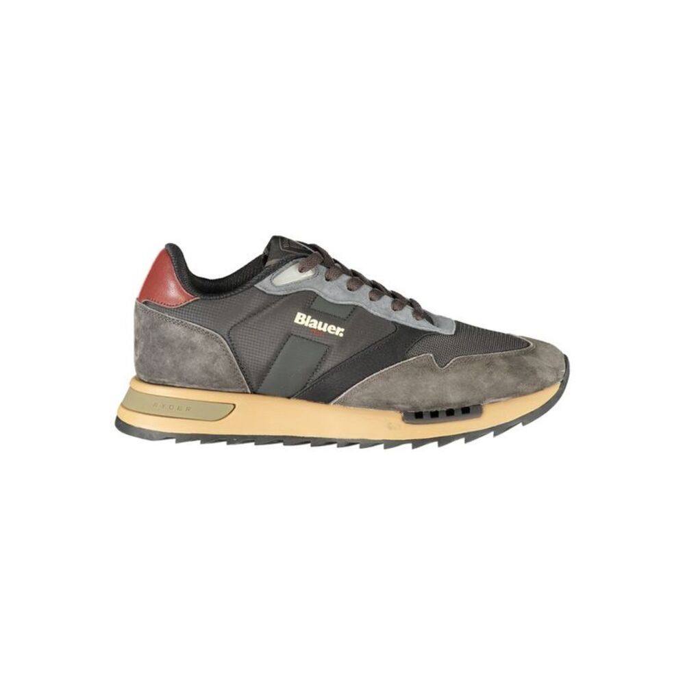 Blauer Nero Polyurethane Uomo Men's Sneaker